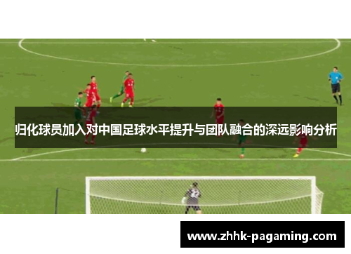 归化球员加入对中国足球水平提升与团队融合的深远影响分析 归化球员加入对中国足球水平提升与团队融合的深远影响分析